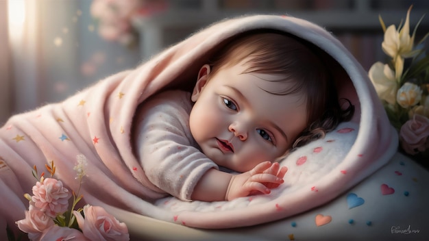 beautiful baby for all babies lover