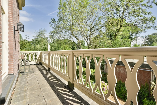 Beautiful balcony view