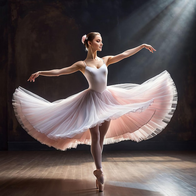 a beautiful ballerina