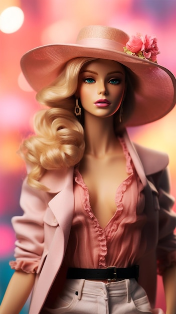 Beautiful barbie doll