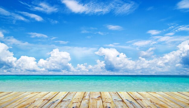 Beautiful beach and tropical sea