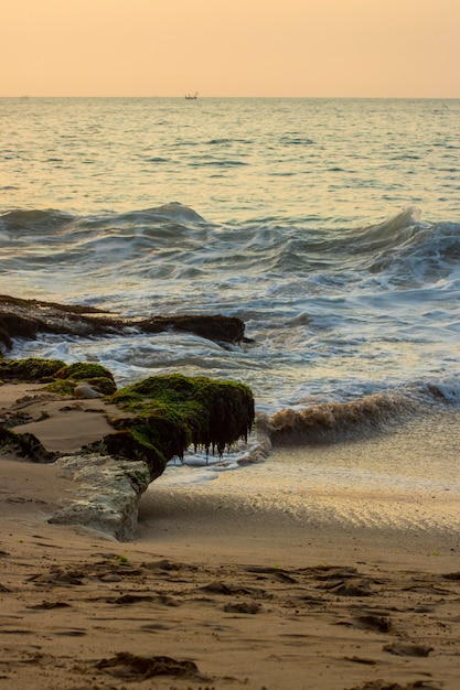 Beautiful beach view summer holiday