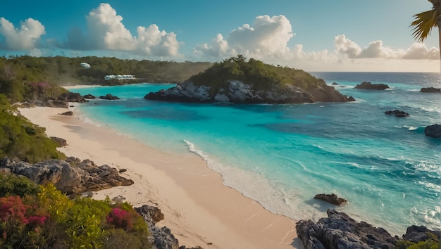 Photo beautiful bermuda nature travel resort