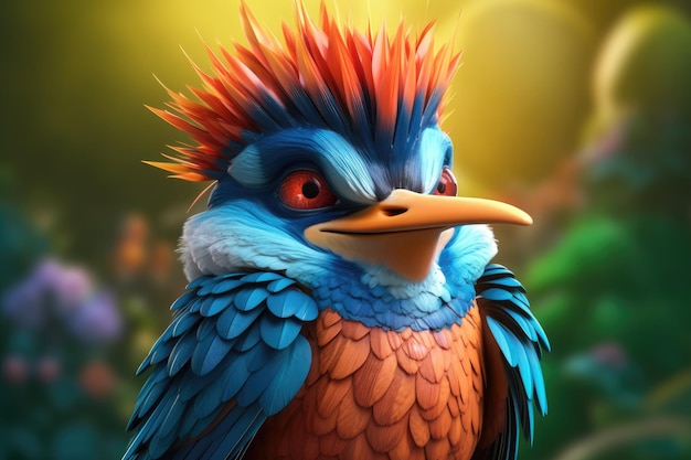 Beautiful_bird_portrait_3d_cartoon