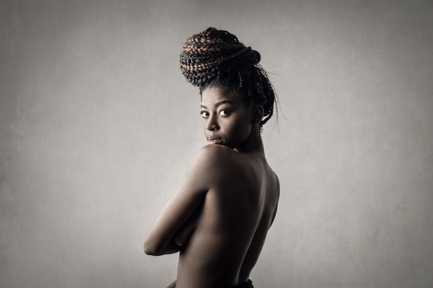 beautiful black nude woman 