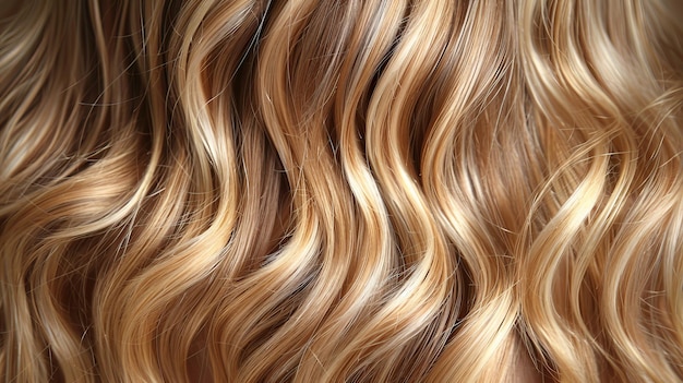 Beautiful blonde hair backgroundsmooth shiny and healthy hair texture for stunning visual appeal