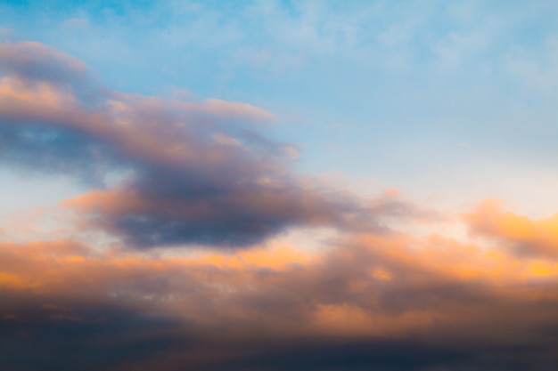 Beautiful blue sky and cloud