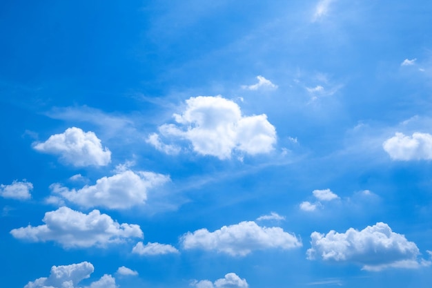 Beautiful blue sky clouds for background