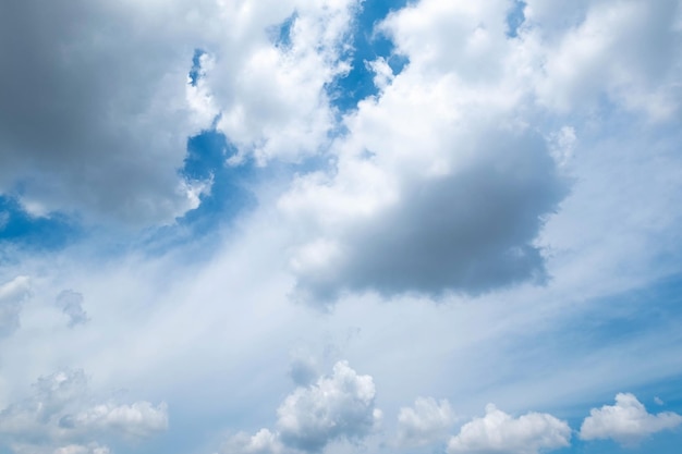 Beautiful blue sky clouds for background