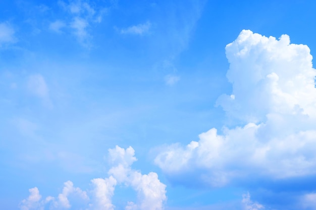 Beautiful blue sky clouds for background