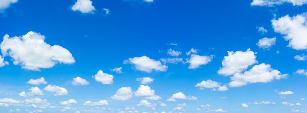 Beautiful blue sky and clouds natural background.