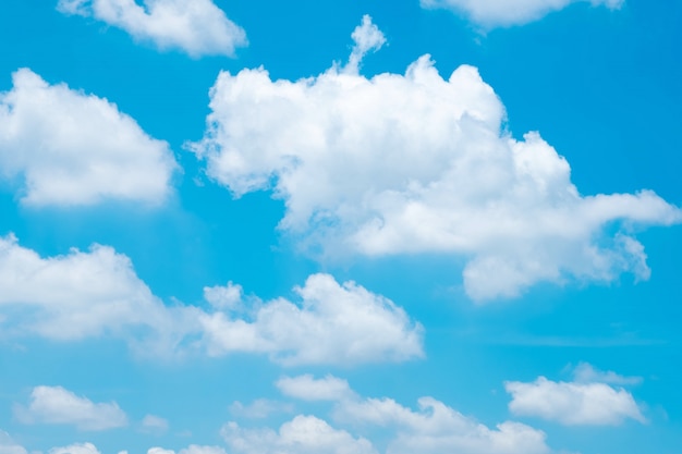 Beautiful blue sky with clouds for background. Beautiful blue sky.