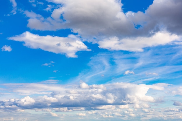 Beautiful blue sky with clouds background. Sky clouds. Sky with clouds weather nature cloud blue