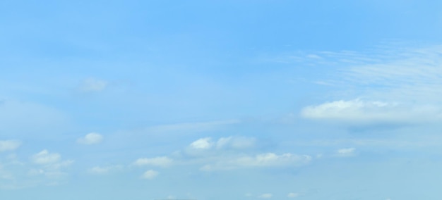 beautiful blue sky with clouds background