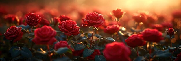 Beautiful Bouquet Red Roses Background HD Illustrations