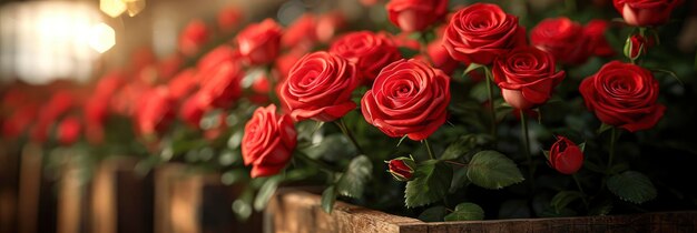 Beautiful Bouquet Red Roses Background HD Illustrations