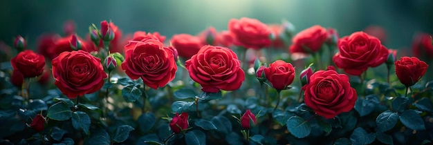 Beautiful Bouquet Red Roses Background HD Illustrations