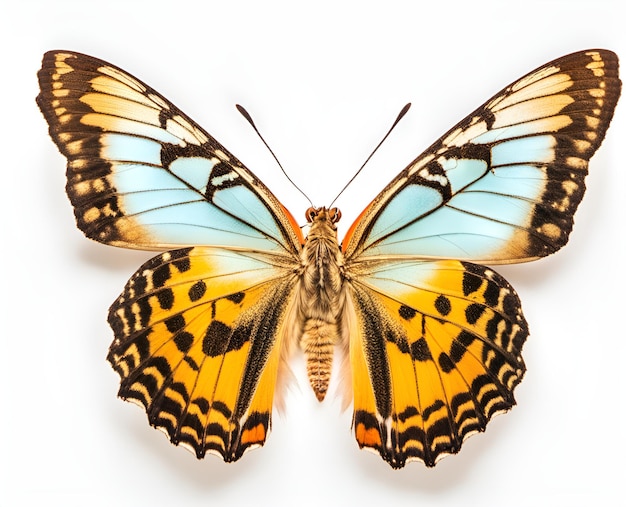 Beautiful butterfly isolated on white background