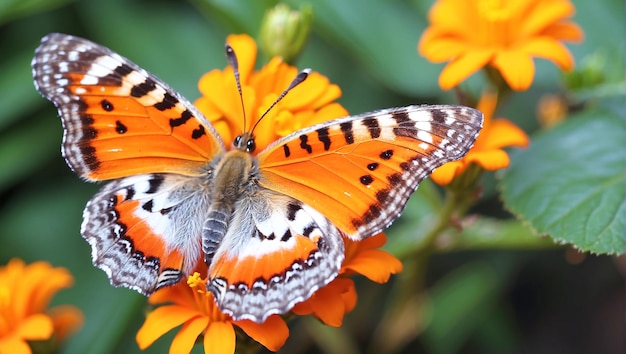 A beautiful butterfly photo ai generated