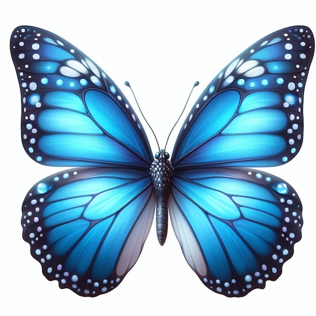 Beautiful butterfly vector illustration generated ai