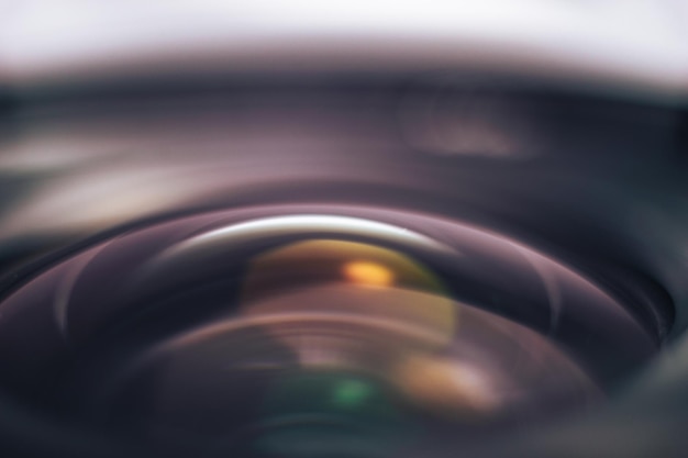 Beautiful Camera Lens background Macro view