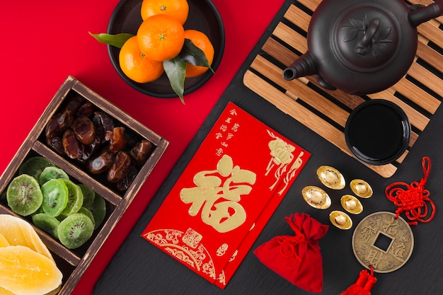 Beautiful chinese new year concept