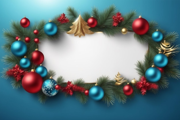 Beautiful christmas eve concept background with copy space