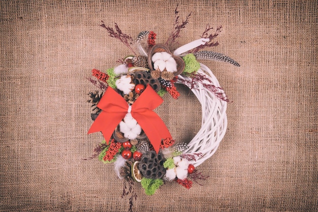 Beautiful Christmas wreath