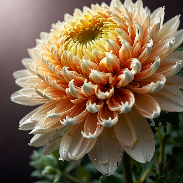 Photo beautiful of chrysanthemums flowers