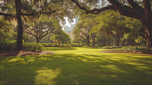 beautiful city park