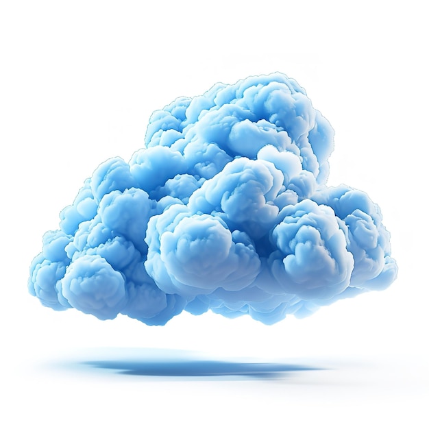 Beautiful Cloud isolated on white background