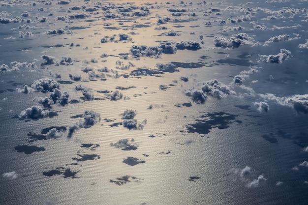 Beautiful clouds over the atlantic ocean canary islands spain