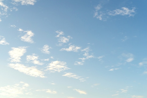 Beautiful clouds and blue sky. Soft sky with soft clouds for background.