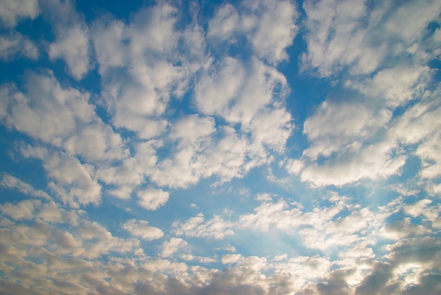 Beautiful cloudscape can be used for background