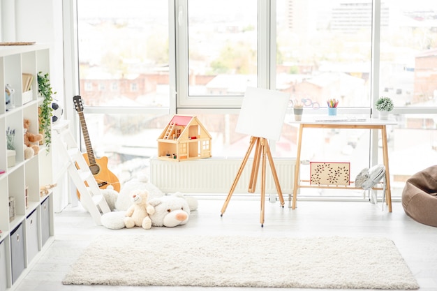 Beautiful, cozy and light children room