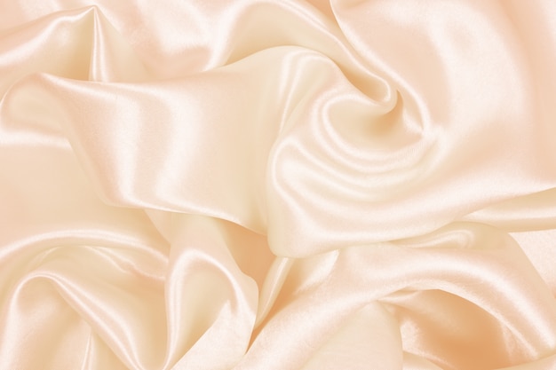 Beautiful cream silk texture luxurious satin