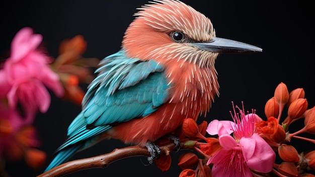 Photo beautiful cute bird