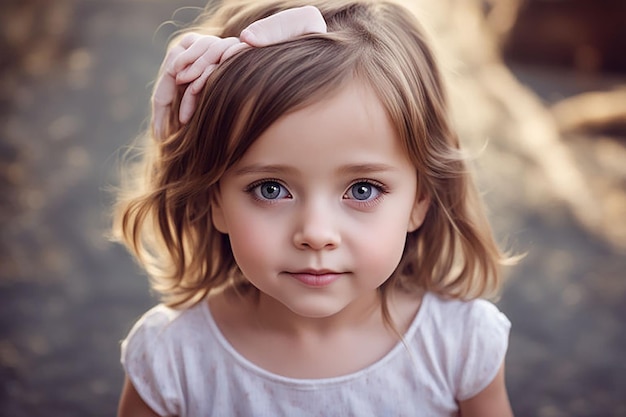 beautiful cute little girl