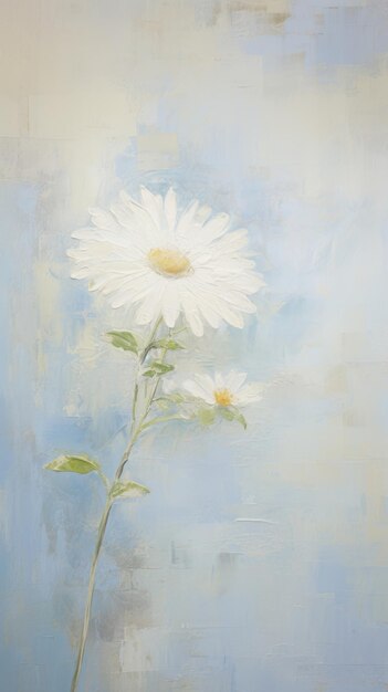 Photo beautiful daisy backgrounds painting flower