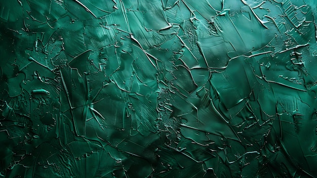 Beautiful dark green stucco Background Abstract Grunge Decorative Plaster Wall backd Generative AI