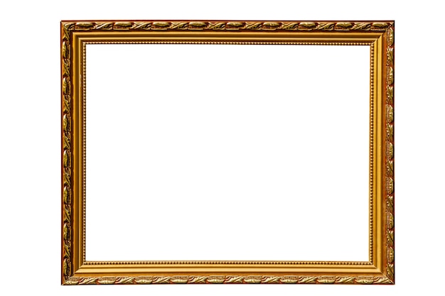 Beautiful decorative frame in isolation on a white background. High quality photo