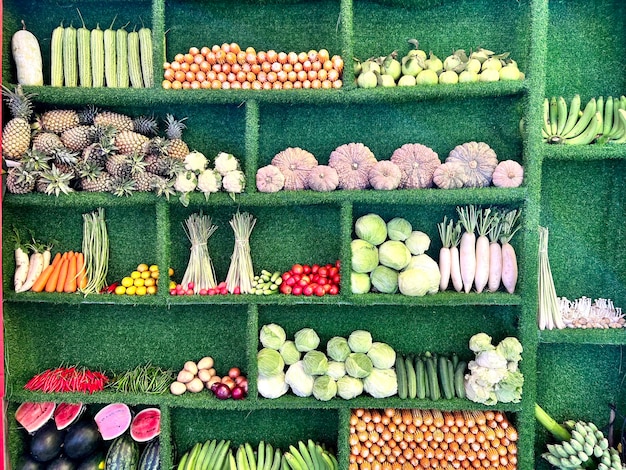 beautiful decorative fruit shelf