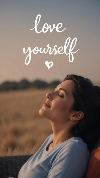 Photo beautiful designs to encourage you to love yourself