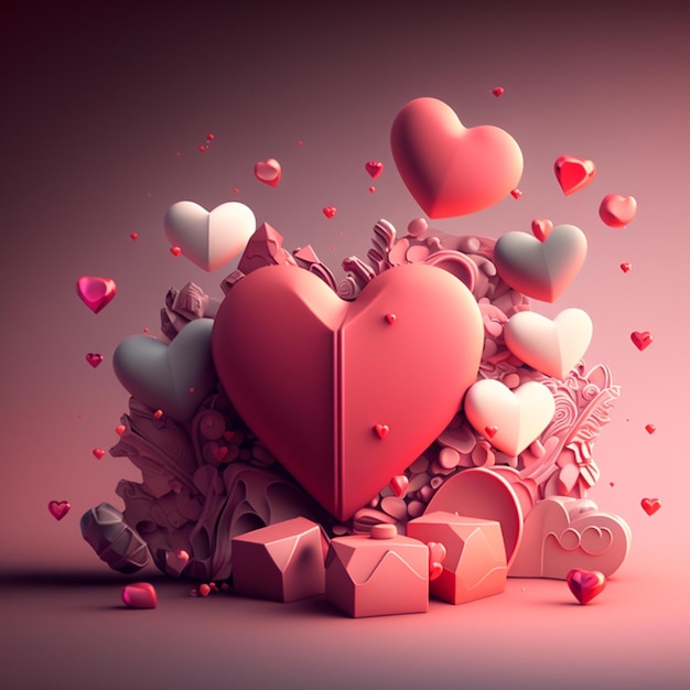 beautiful designs for valentine's day