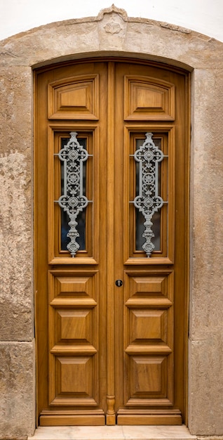 Beautiful details of typical doors from Portuguese houses