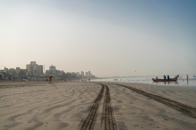 Beautiful Early Morning Beach View