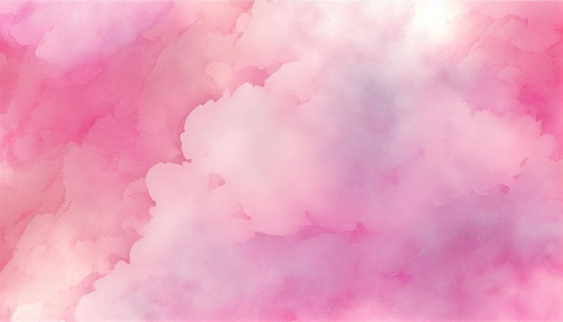 Beautiful elegant pink watercolor texture background Generative AI