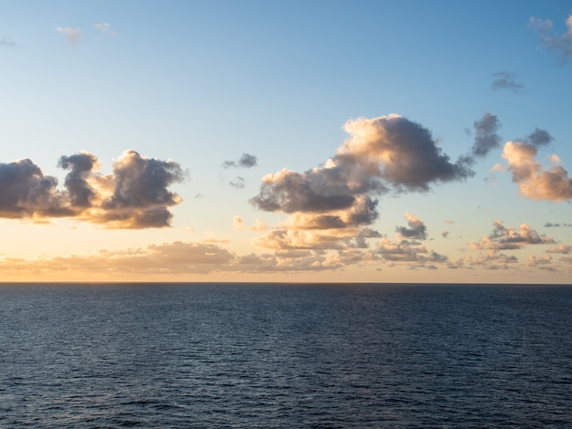 Beautiful evening seascape