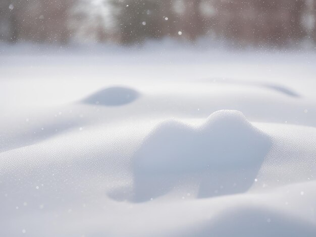 A beautiful falling snow background