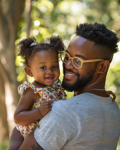 Beautiful Fathers Day Photo Shoot in adorable and Smiling Poses Wonderful Place in Nature